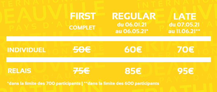 Découverte Tarifs Deauville triathlon