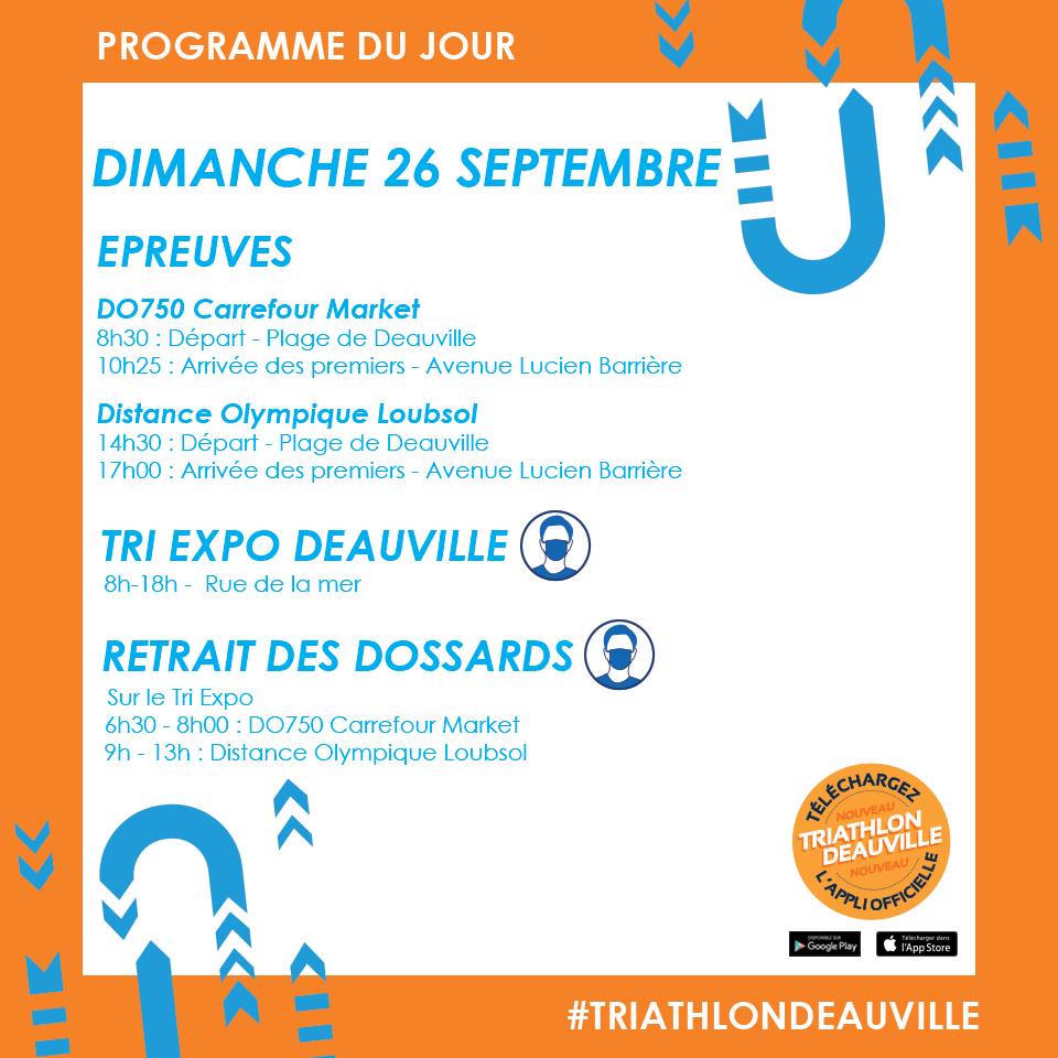 Programme Triathlon Deauville Normandie