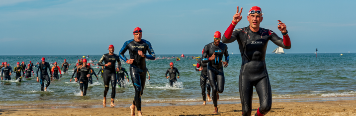 for all the events of the anniversary edition of the Deauville Normandy Triathlon