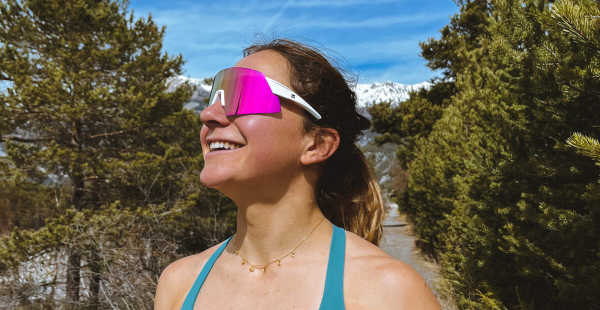 Anne-Sophie Pierre Loubsol testing lunettes Speed 2023 conseils retours Triathlon Deauville Normandie