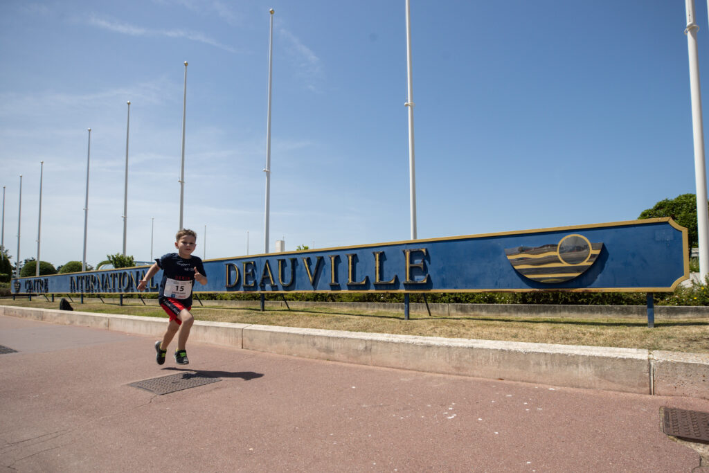 Courses Jeunes Triathlon Deauville Normandie enfants kids épreuves scolaires
