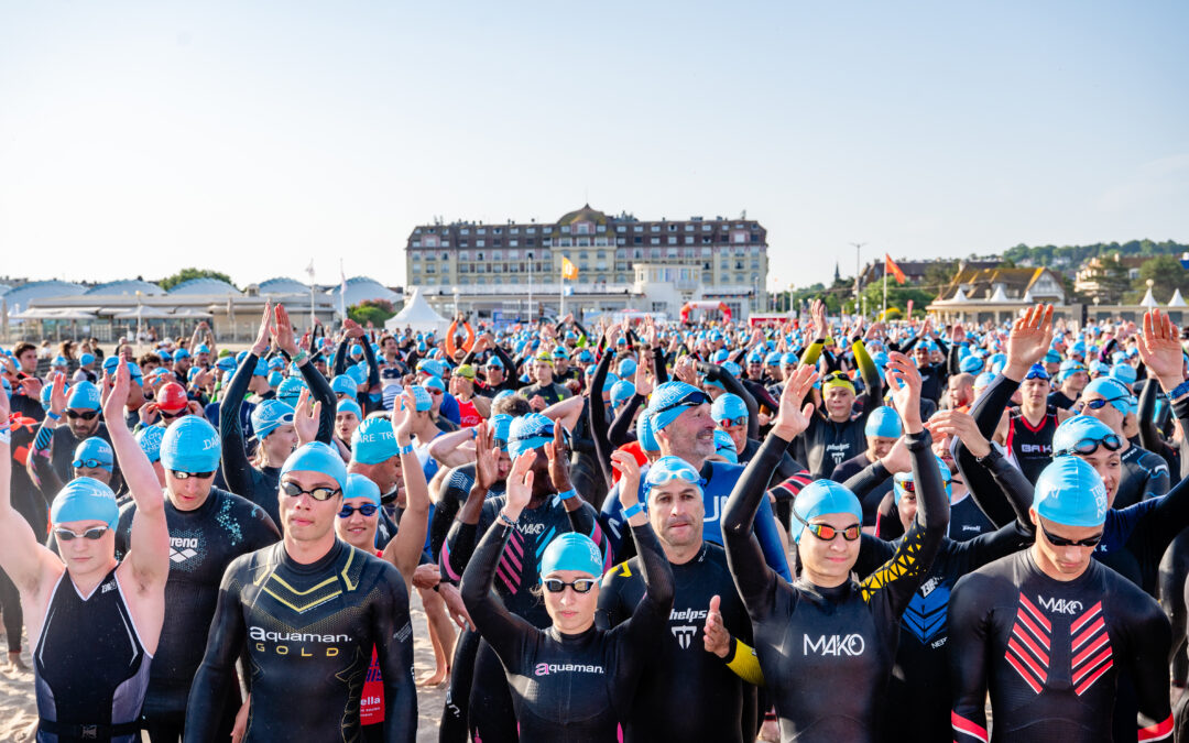 Lancement des inscriptions Découverte Département du Calvados Triathlon Deauville Normandie