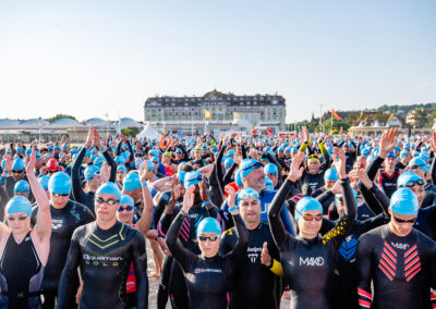 Lancement des inscriptions Découverte Département du Calvados Triathlon Deauville Normandie