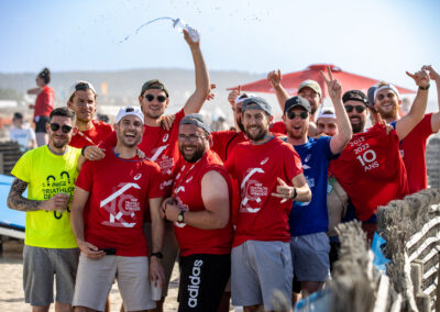 Bénévoles Smiling Team Triathlon Deauville Normandie